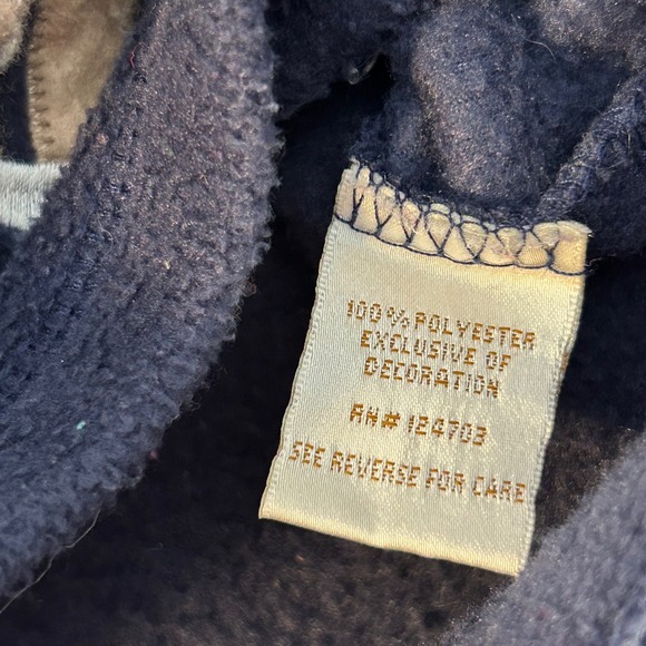 Baxter & Wells Womens Fleece Vest Blue Birdhouse Winter Snowflake‎ Christmas XL - Picture 6 of 6